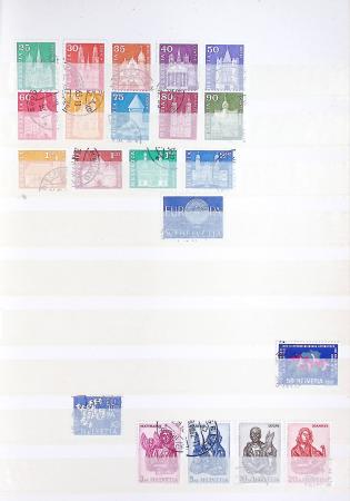 SUISSE 1854-2004 Collection de neufs et d'oblitérés