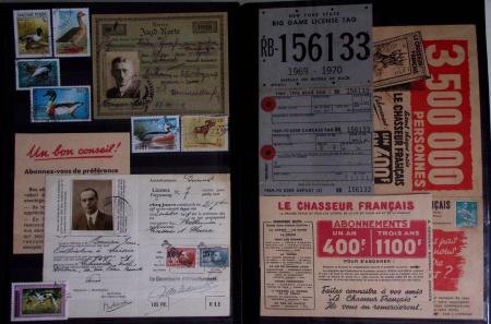 1876-2004 FISCAUX - CHASSE : Très belle collection