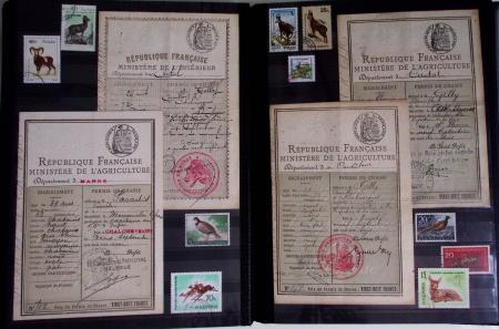 1876-2004 FISCAUX - CHASSE : Très belle collection