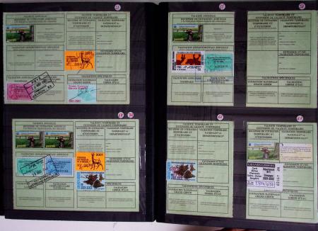 1876-2004 FISCAUX - CHASSE : Très belle collection