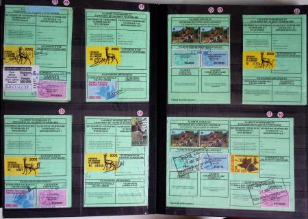 1876-2004 FISCAUX - CHASSE : Très belle collection
