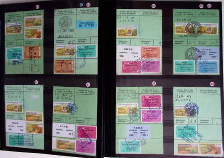 1876-2004 FISCAUX - CHASSE : Très belle collection
