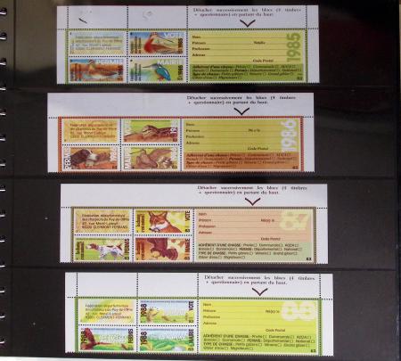 1876-2004 FISCAUX - CHASSE : Très belle collection