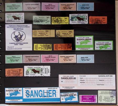 1876-2004 FISCAUX - CHASSE : Très belle collection
