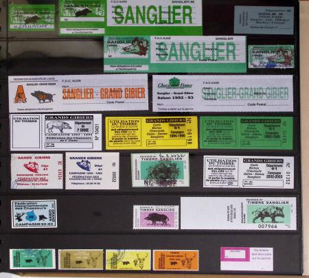 1876-2004 FISCAUX - CHASSE : Très belle collection