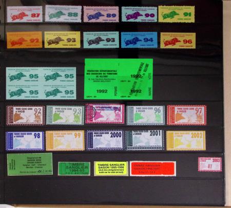 1876-2004 FISCAUX - CHASSE : Très belle collection