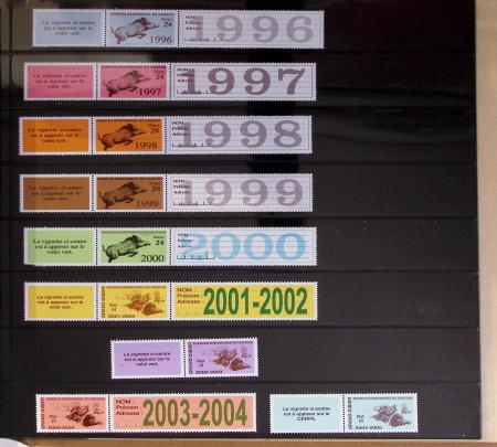1876-2004 FISCAUX - CHASSE : Très belle collection