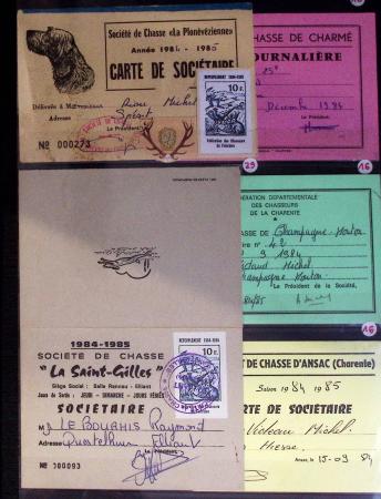 1876-2004 FISCAUX - CHASSE : Très belle collection