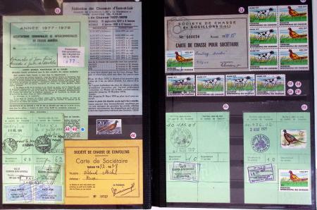 1876-2004 FISCAUX - CHASSE : Très belle collection
