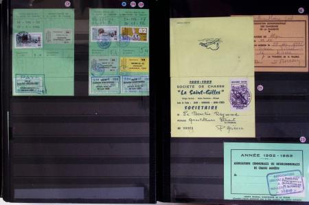 1876-2004 FISCAUX - CHASSE : Très belle collection