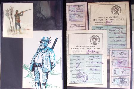 1876-2004 FISCAUX - CHASSE : Très belle collection