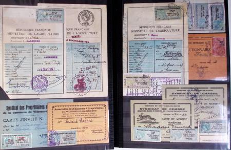 1876-2004 FISCAUX - CHASSE : Très belle collection