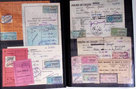 1876-2004 FISCAUX - CHASSE : Très belle collection