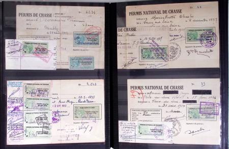 1876-2004 FISCAUX - CHASSE : Très belle collection