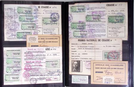 1876-2004 FISCAUX - CHASSE : Très belle collection