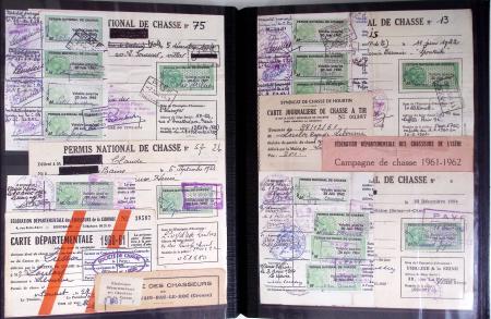 1876-2004 FISCAUX - CHASSE : Très belle collection
