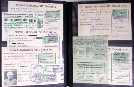 1876-2004 FISCAUX - CHASSE : Très belle collection
