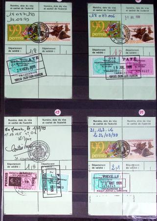 1876-2004 FISCAUX - CHASSE : Très belle collection