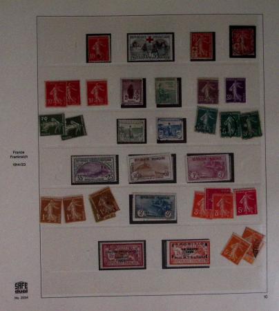 1849-2020 Belle collection de France en 17 albums SAFE