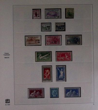 1849-2020 Belle collection de France en 17 albums SAFE