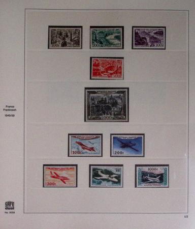 1849-2020 Belle collection de France en 17 albums SAFE