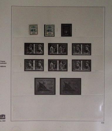 1849-2020 Belle collection de France en 17 albums SAFE