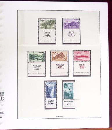 1948-2007, Collection d'ISRAEL en 5 albums Lindner