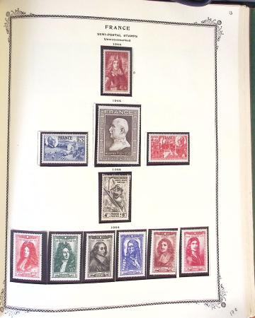 1849-1976, Collection en deux albums Scott, un avec