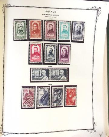 1849-1976, Collection en deux albums Scott, un avec
