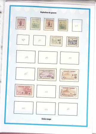 1849-2015, Collection de France en albums faits maison,