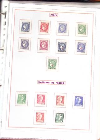 1849-2015, Collection de France en albums faits maison,