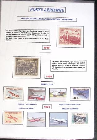 1849-2015, Collection de France en albums faits maison,