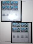 1970-1999 Collection en 4 albums de timbres neufs en
