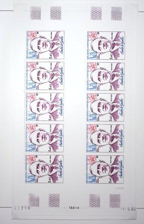 1970-1999 Collection en 4 albums de timbres neufs en