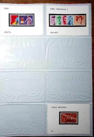 1860-1990 Small all-world estate in seven stockbooks