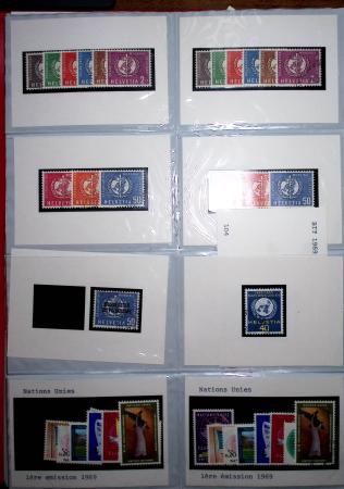 1860-1990 Small all-world estate in seven stockbooks