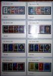1860-1990 Small all-world estate in seven stockbooks
