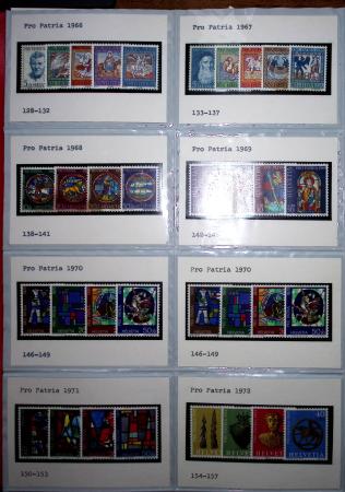 1860-1990 Small all-world estate in seven stockbooks