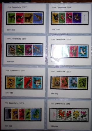 1860-1990 Small all-world estate in seven stockbooks