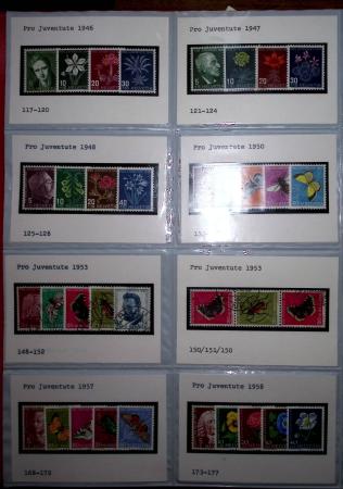 1860-1990 Small all-world estate in seven stockbooks