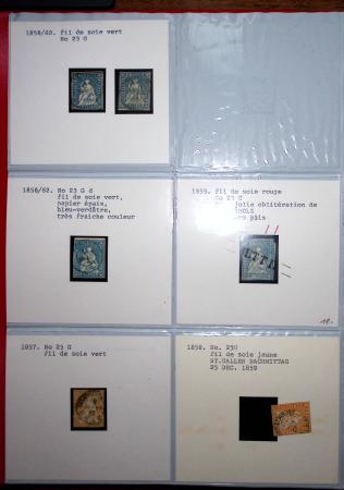 1860-1990 Small all-world estate in seven stockbooks