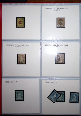 1860-1990 Small all-world estate in seven stockbooks