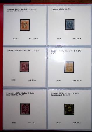1860-1990 Small all-world estate in seven stockbooks