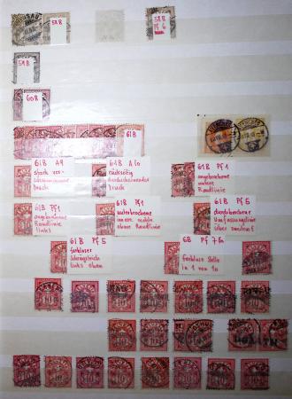 1860-1990 Small all-world estate in seven stockbooks