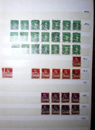 1860-1990 Small all-world estate in seven stockbooks
