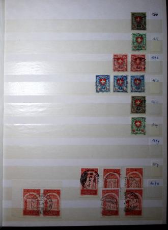 1860-1990 Small all-world estate in seven stockbooks