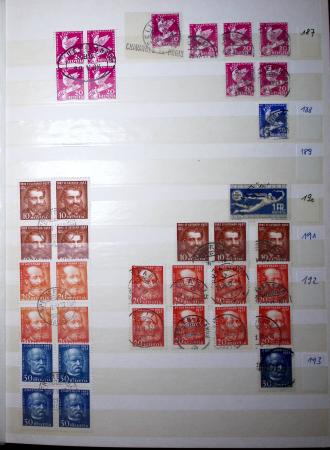 1860-1990 Small all-world estate in seven stockbooks