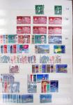 1860-1990 Small all-world estate in seven stockbooks