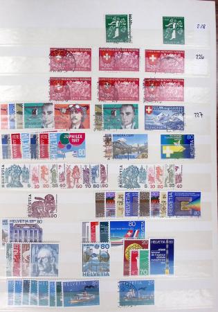 1860-1990 Small all-world estate in seven stockbooks