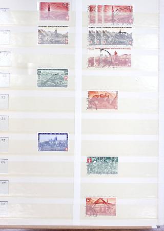 1860-1990 Small all-world estate in seven stockbooks